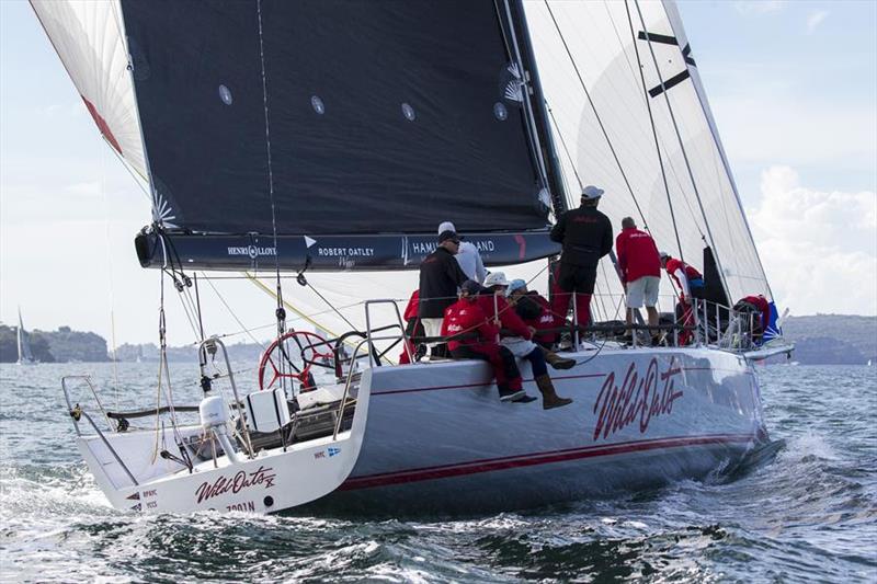 Wild Oats X was first out of Sydney Heads - Noakes Sydney Gold Coast Yacht Race 2019 photo copyright Andrea Francolini taken at Cruising Yacht Club of Australia and featuring the IRC class