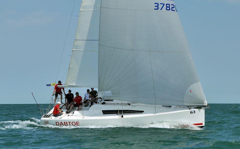 Dabtoe racing in the Gold Cup on day 6 of Euromarine Insurance Ramsgate Week 2019 photo copyright Nick Champion / www.championmarinephotography.co.uk taken at Royal Temple Yacht Club and featuring the IRC class