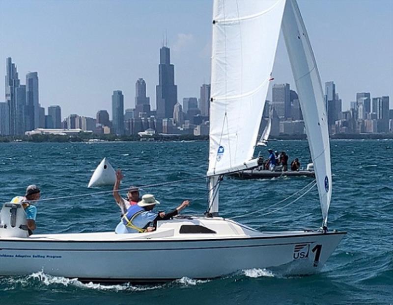 Allen Fiske earns first career U.S. Para Sailing Championship with crew Joe Cook photo copyright US Sailing taken at  and featuring the IRC class