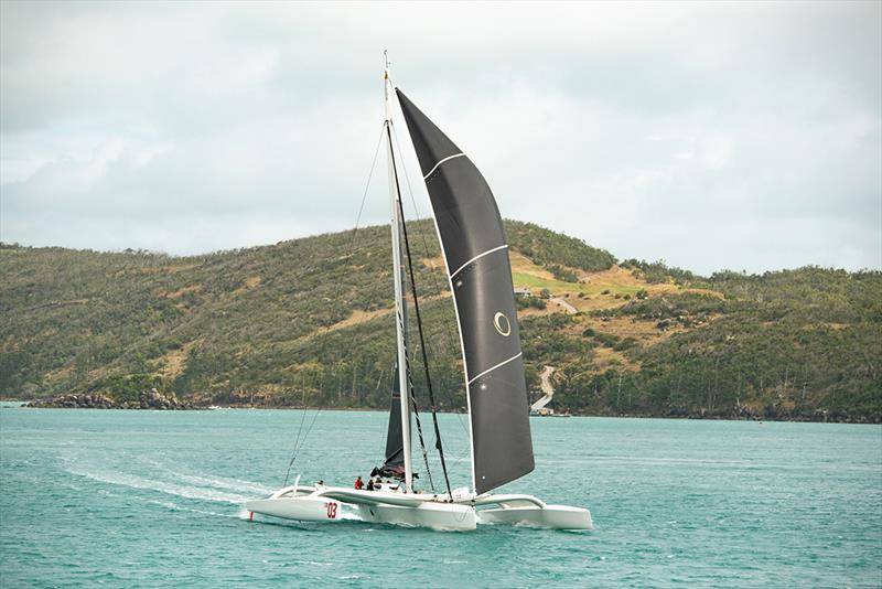 Beau Geste in Dent Passage - Lendlease Brisbane to Hamilton Island Yacht Race - photo © Simon Hutchen