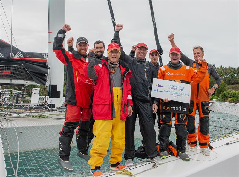 Multi record-holder Beau Geste - Lendlease Brisbane to Hamilton Island Yacht Race photo copyright Simon Hutchen taken at Royal Queensland Yacht Squadron and featuring the IRC class