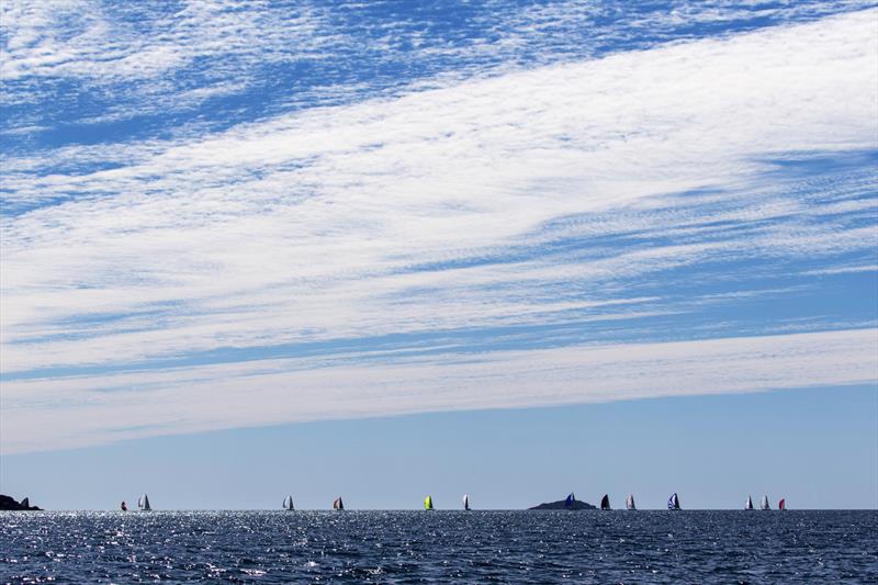 Fleet - Airlie Beach Race Week photo copyright Andrea Francolini taken at Whitsunday Sailing Club and featuring the IRC class