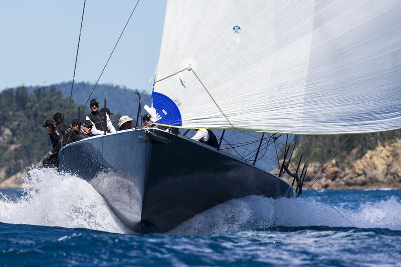 Hooligan means business - Airlie Beach Race Week 2019 photo copyright Andrea Francolini taken at Whitsunday Sailing Club and featuring the IRC class