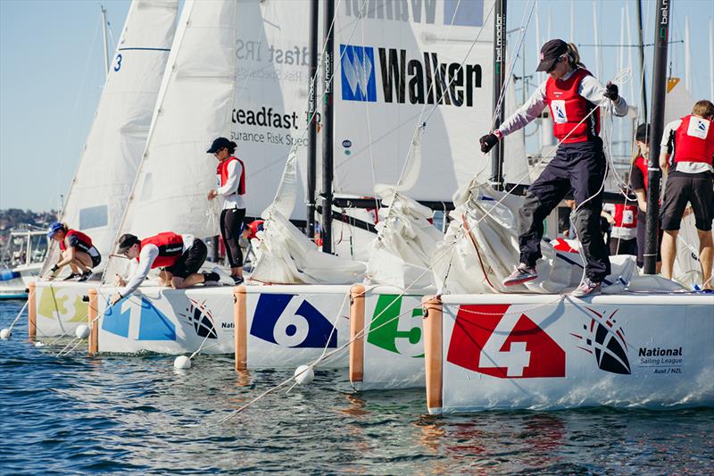 NSL day 1 Elliotts leaving RSYS photo copyright Darcie Collington Photography taken at Royal Sydney Yacht Squadron and featuring the IRC class