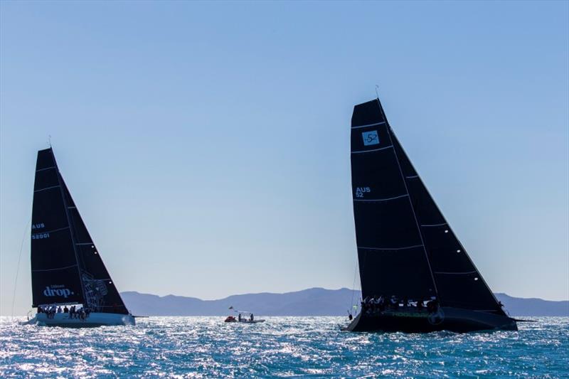 Zen and Hooligan hard at it - 2019 Airlie Beach Race Week - photo © Andrea Francolini / ABRW