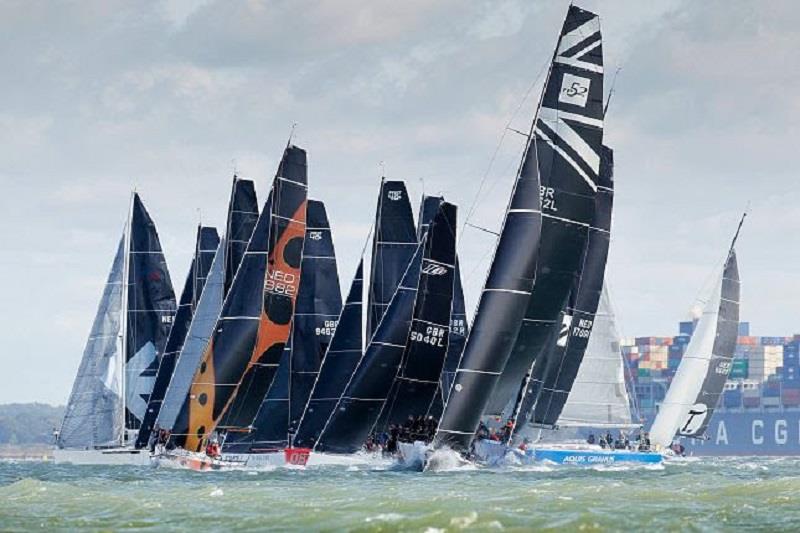 Gladiator, IRC Zero, Kanreki, Leeloo, IRC 1, Van Uden, IRC Zero - Cowes Week 2019 - Day 6 photo copyright Paul Wyeth / CWL taken at Cowes Combined Clubs and featuring the IRC class
