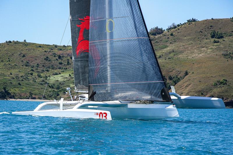 Beau Geste MOD70 - Day 1 - Hamilton Island Race Week - August 18, 2019 photo copyright Richard Gladwell taken at Hamilton Island Yacht Club and featuring the IRC class