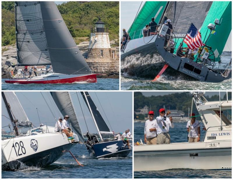 Scenes from the start of the 2019 Ida Lewis Distance Race photo copyright Stephen Cloutier taken at Ida Lewis Yacht Club and featuring the IRC class
