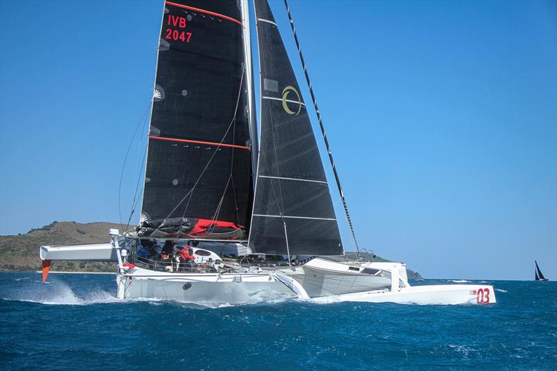 Beau Geste heads upwind - Day 3 - Hamilton Island Race Week, August 20, photo copyright Richard Gladwell taken at Hamilton Island Yacht Club and featuring the IRC class