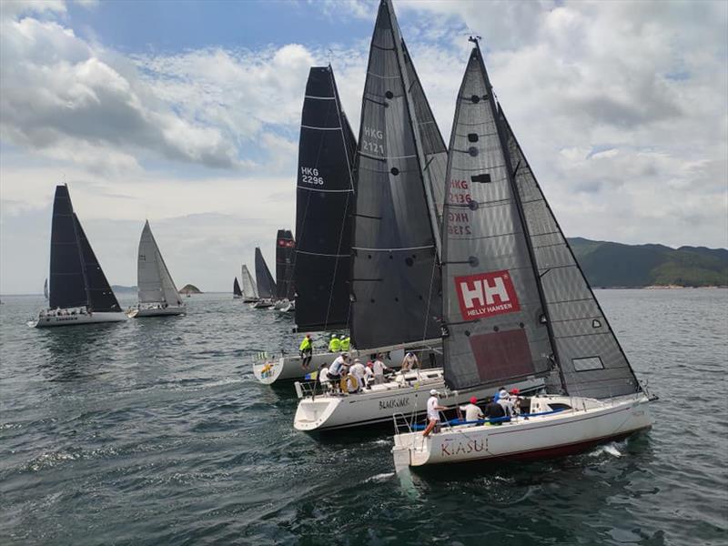 UK Sailmakers Typhoon Series - Race 8 photo copyright Hebe Haven Yacht Club taken at Hebe Haven Yacht Club and featuring the IRC class