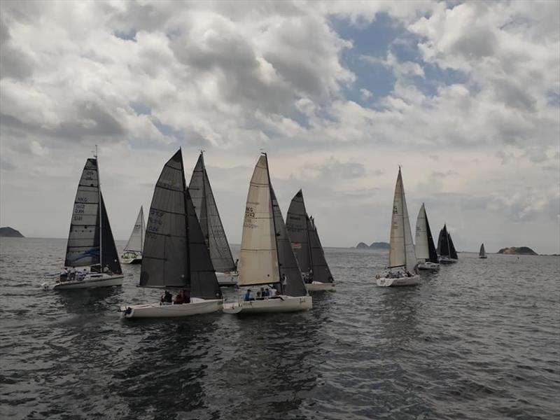 UK Sailmakers Typhoon Series - Race 8 photo copyright Hebe Haven Yacht Club taken at Hebe Haven Yacht Club and featuring the IRC class