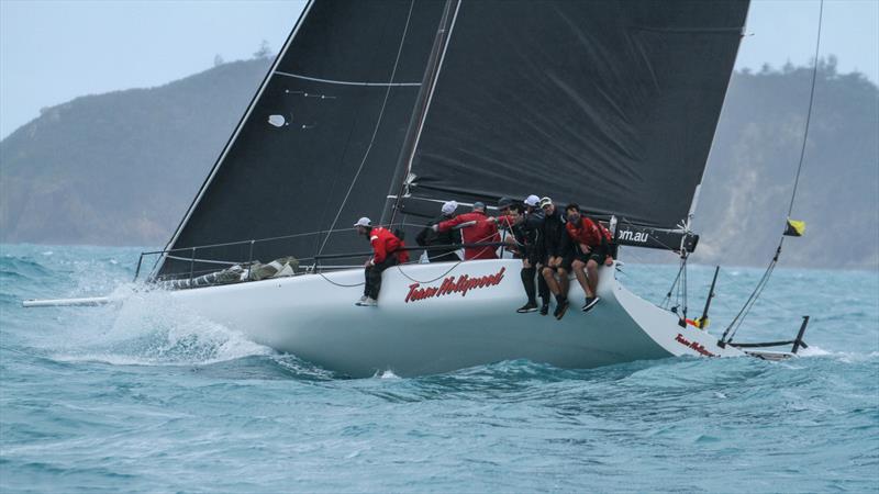 Team Hollywood digs into a sea - Day 6 - Hamilton Island Race Week, August 24, 2019 - photo © Richard Gladwell