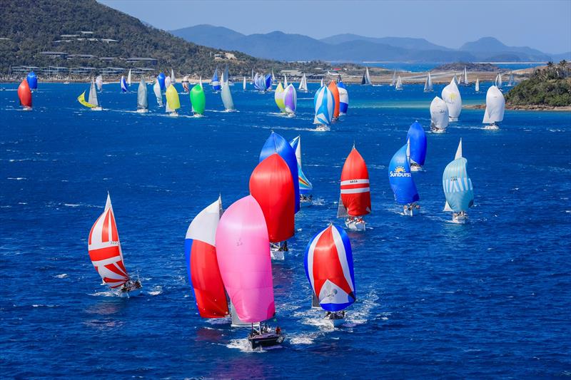 Hamilton Island Race Week 2019 photo copyright Craig Greenhill / www.saltydingo.com.au taken at Hamilton Island Yacht Club and featuring the IRC class