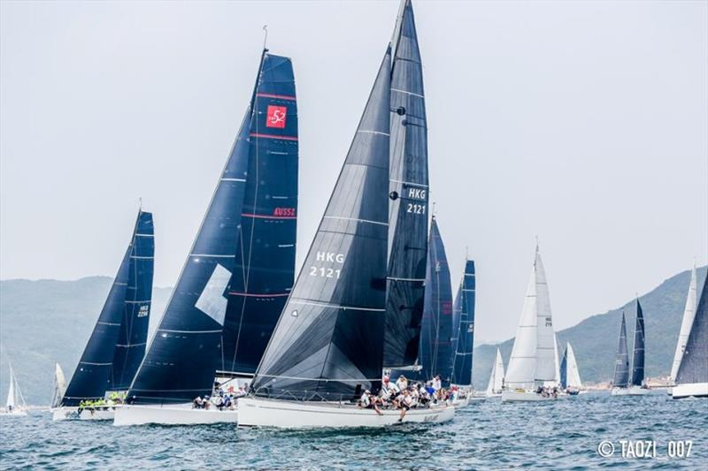 UK Sailmakers Typhoon Series - Race 9 photo copyright Taozi_007 taken at Hebe Haven Yacht Club and featuring the IRC class