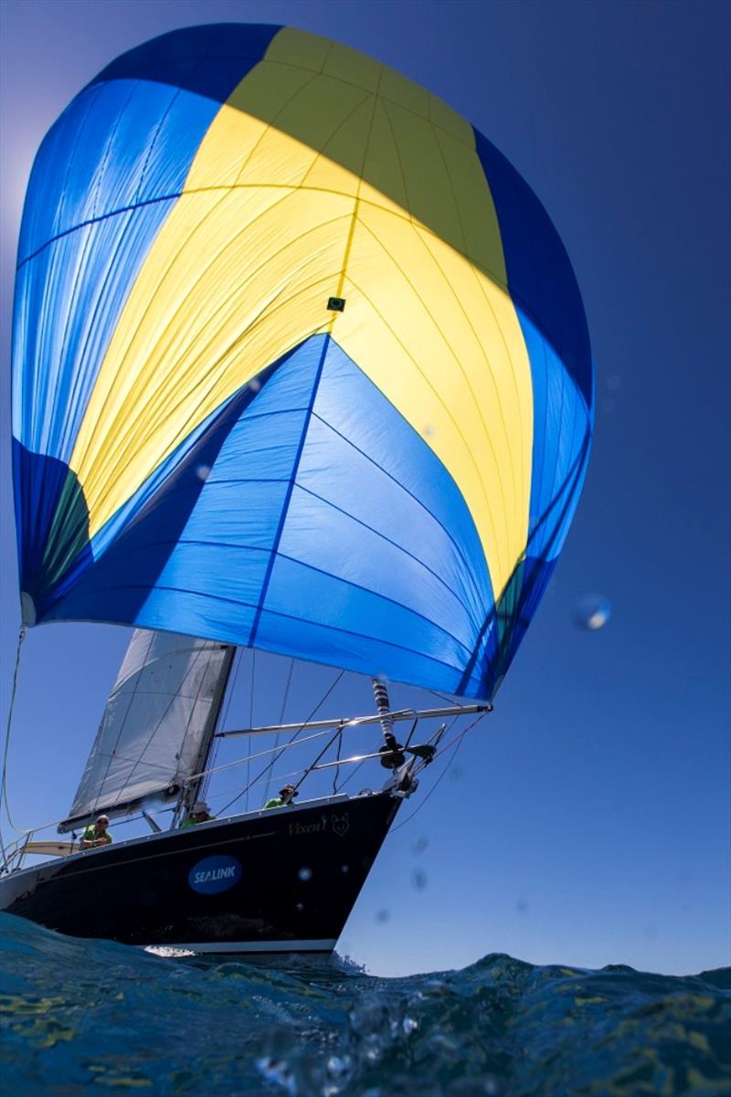 Vixen 1 launches - SeaLink Magnetic Island Race Week, day 4 photo copyright Andrea Francolini / SMIRW taken at Townsville Yacht Club and featuring the IRC class