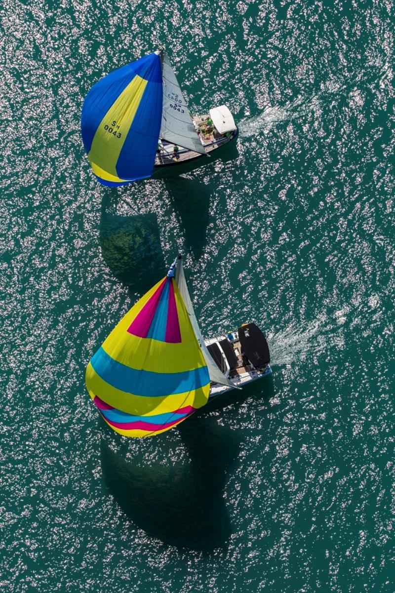 Little Miss Sunshine and Vixen 1 go head to head - SeaLink Magnetic Island Race Week, final day photo copyright Andrea Francolini / SMIRW taken at Townsville Yacht Club and featuring the IRC class