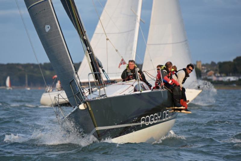 Noel Racine's JPK 10.10 Foggy Dew was the winner of IRC Four. - 2019 RORC Cherbourg Race - photo © Rick Tomlinson / RORC