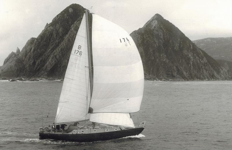 SV Monsoon in the 1974 Westcoaster off South Cape photo copyright Ocean Racing Club of Victoria taken at Ocean Racing Club of Victoria and featuring the IRC class