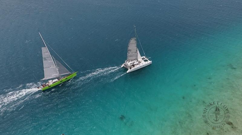 Nica and Roam battle - 2019 Fiji Regatta Week photo copyright Ronnie Simpson taken at  and featuring the IRC class