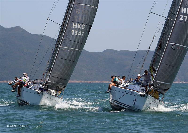 Calamansi and Goddess - 2019 Port Shelter Regatta , Race 2 photo copyright Fragrant Harbour taken at Hebe Haven Yacht Club and featuring the IRC class