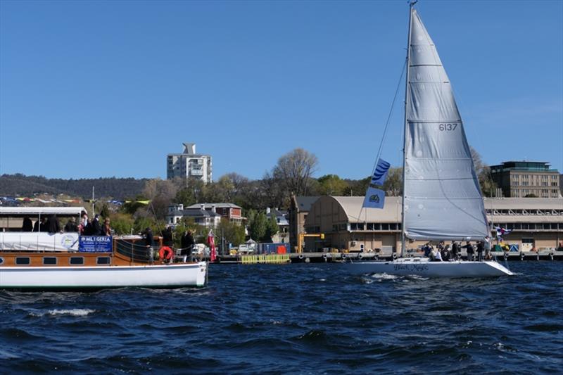 Black Magic and Egeria - Sailing Season on the Derwent - photo © Peter Campbell