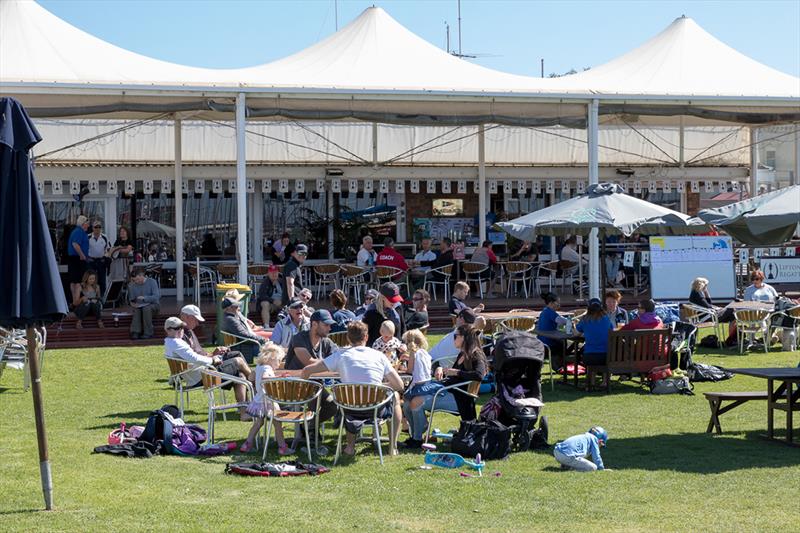 The social scene at the Lipton Cup is infectious photo copyright Harry Fisher taken at Royal Yacht Club of Victoria and featuring the IRC class