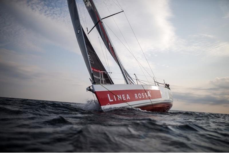 Team Linea Rossa joins Rolex Middle Sea Race photo copyright Team Linea Rossa taken at Royal Malta Yacht Club and featuring the IRC class