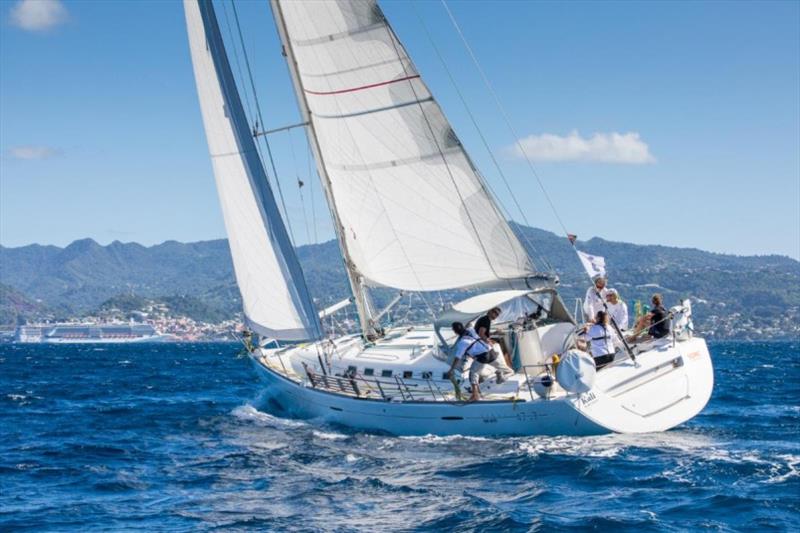 The Swiss Ocean Racing Club's Kali arrives in Grenada in the 2018 RORC Transatlantic Race - photo © Arthur Daniel