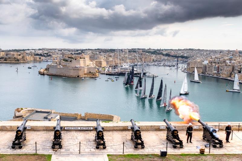 2019 Rolex Middle Sea Race, day 1 photo copyright Kurt Arrigo / Rolex taken at Royal Malta Yacht Club and featuring the IRC class