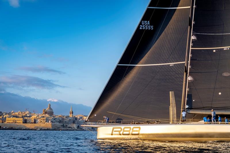 Rambler 88 - 2019 Rolex Middle Sea Race, day 4 - photo © Kurt Arrigo / Rolex