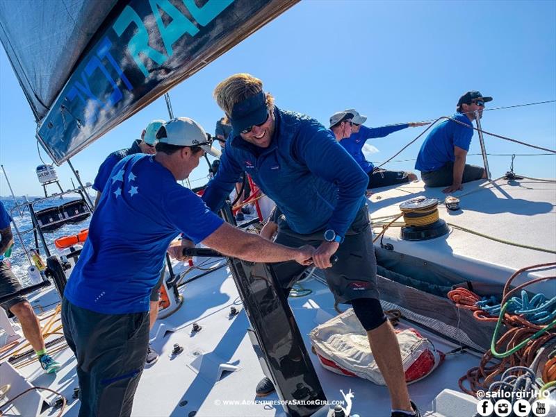 Onboard Wizard Racing - 2019 Rolex Middle Sea Race photo copyright Nic Douglass / www.AdventuresofaSailorGirl.com taken at Royal Malta Yacht Club and featuring the IRC class