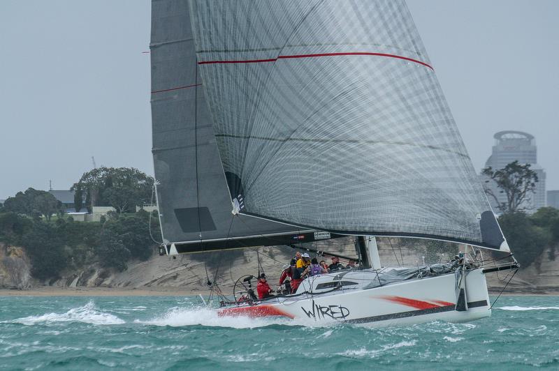 Wired - Pre Start - PIC Coastal Classic - Start - Waitemata Harbour - October 25, 2019 - photo © Richard Gladwell / Sail-World.com