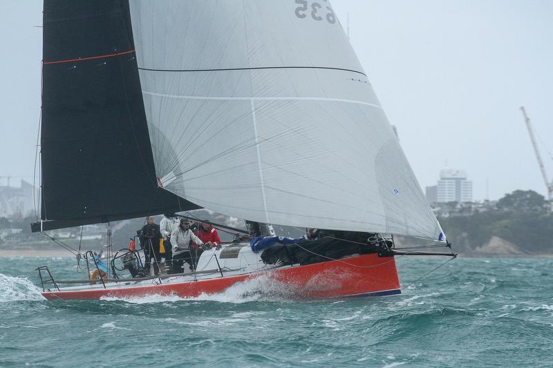 Clockwork - PIC Coastal Classic - Start - Waitemata Harbour - October 25, 2019 photo copyright Richard Gladwell / Sail-World.com taken at New Zealand Multihull Yacht Club and featuring the IRC class