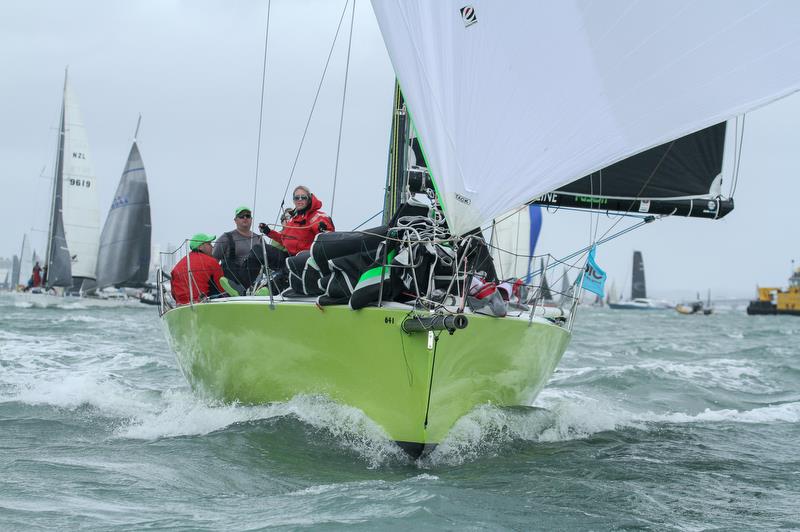 PIC Coastal Classic - Start - Waitemata Harbour - October 25, 2019 photo copyright Richard Gladwell / Sail-World.com taken at  and featuring the IRC class