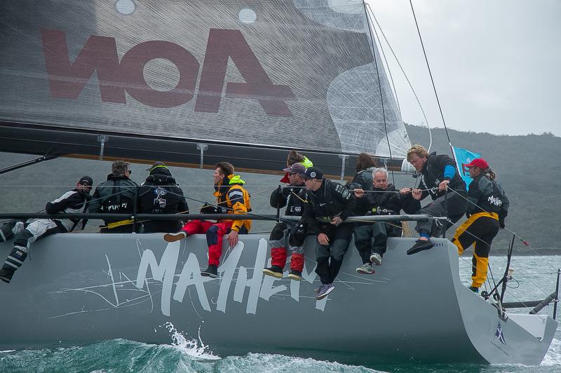 Mathem (TP52) - PIC Coastal Classic - Start - Waitemata Harbour - October 25, 2019 - photo © Richard Gladwell / Sail-World.com