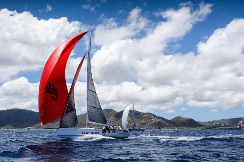 Great Britain's Lady Mariposa during 2019 Antigua Sailing Week photo copyright Paul Wyeth / www.pwpictures.com taken at Antigua Yacht Club and featuring the IRC class