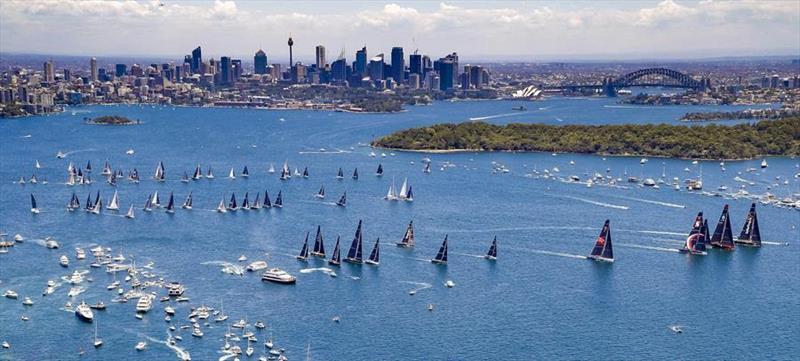 Rolex Sydney Hobart Yacht Race start - photo © ROLEX / Studio Borlenghi