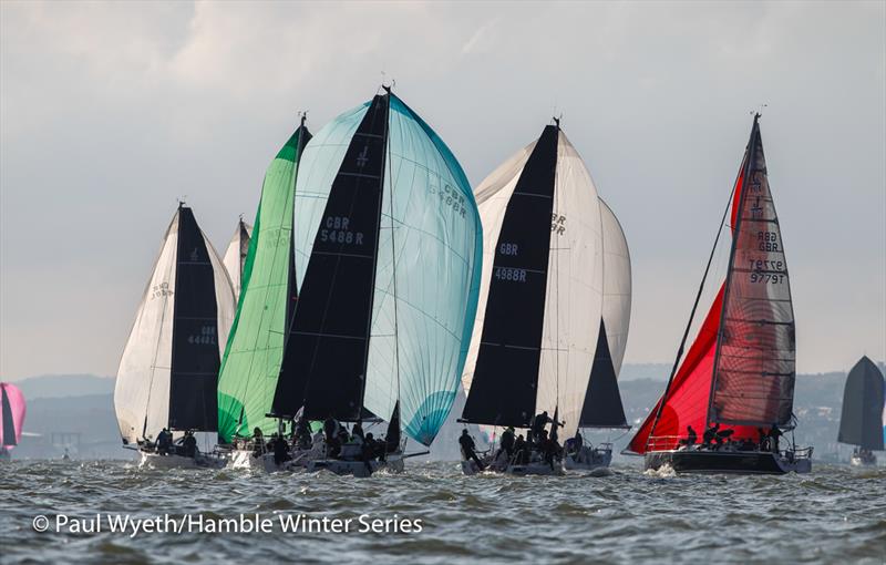 IRC Two during the HYS Hamble Winter Series week 5 - photo © Paul Wyeth / www.pwpictures.com
