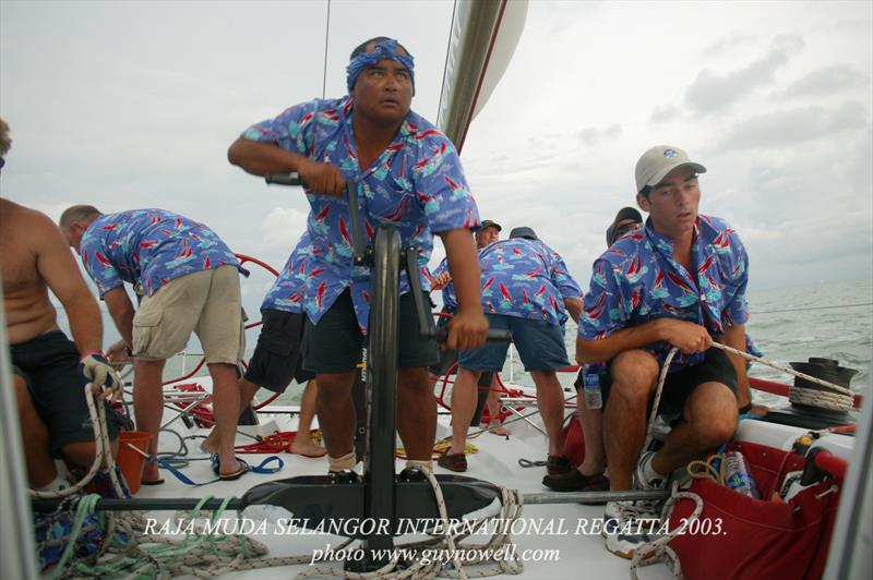 Hollywood Boulevard. Raja Muda Selangor International Regatta 2003. - photo © Guy Nowell / RMSIR