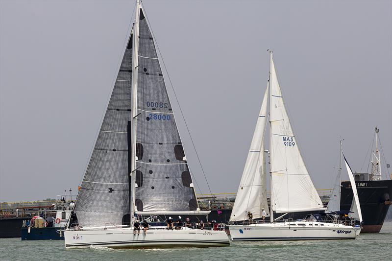 Insanity, Virgo. Klang start. Raja Muda Selangor International Regatta 2019 photo copyright Guy Nowell / RHKYC taken at  and featuring the IRC class