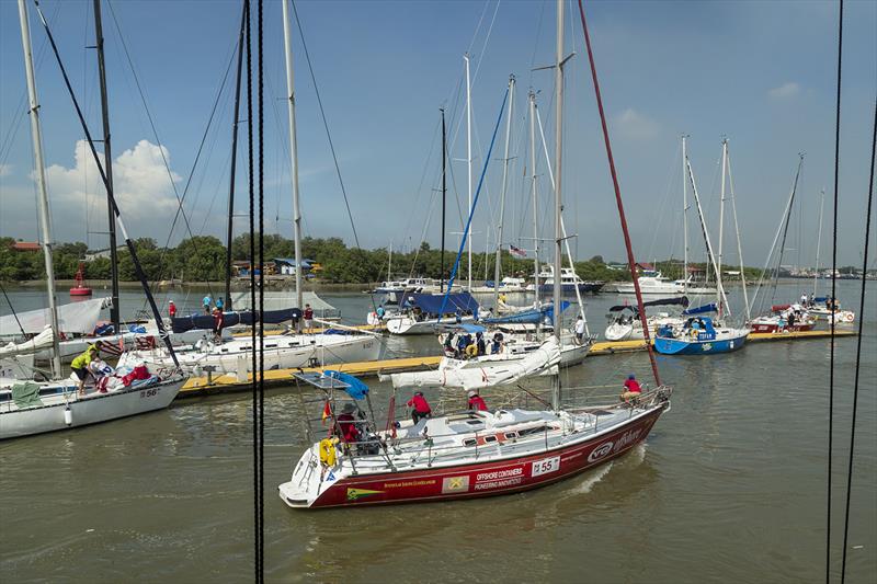 Departure from RSYC. Raja Muda Selangor International Regatta 2019 photo copyright Guy Nowell / RHKYC taken at  and featuring the IRC class