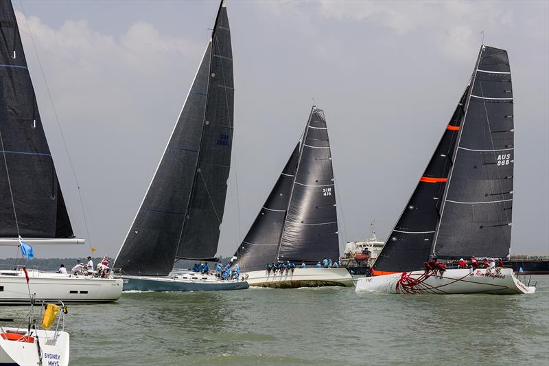 Class 1 start, Klang. Raja Muda Selangor International Regatta 2019 photo copyright Guy Nowell / RHKYC taken at  and featuring the IRC class