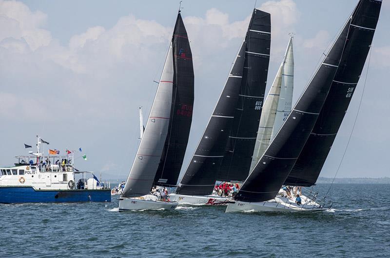 Class 1 start, Penang. Raja Muda Selangor International Regatta 2019 photo copyright Guy Nowell / RMSIR taken at Royal Selangor Yacht Club and featuring the IRC class