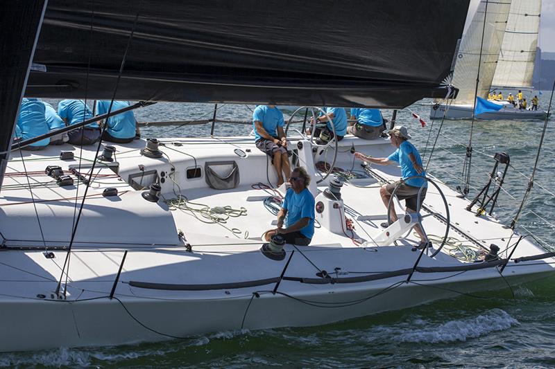 Windsikher. Nick Burns climbing the hill. Raja Muda Selangor International Regatta 2019. - photo © Guy Nowell / RMSIR