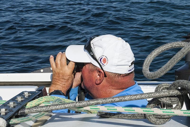 Keeping an eye on things... Raja Muda Selangor International Regatta 2019 photo copyright Guy Nowell / RMSIR taken at Royal Selangor Yacht Club and featuring the IRC class