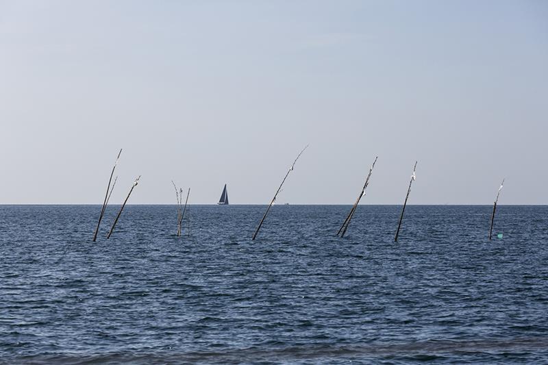 Fish traps are easier to deal with in daylight!  Raja Muda Selangor International Regatta 2019. - photo © Guy Nowell / RMSIR