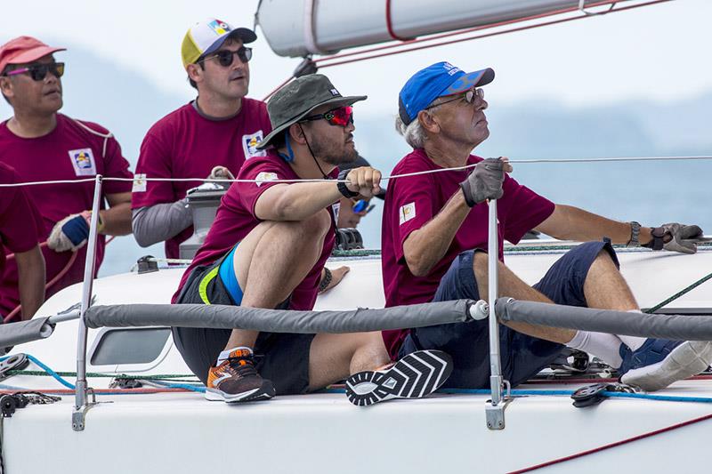 HH the Raja Muda of Selangor, racing on board Fujin. Raja Muda Selangor International Regatta 2019 - photo © Guy Nowell / RMSIR