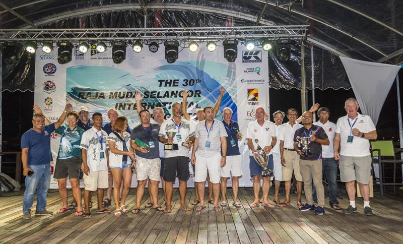 Every one a winner: past winners of the Raja Muda Selangor International Regatta. - photo © Guy Nowell / RMSIR