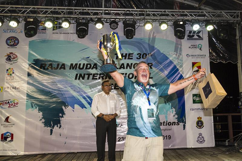 Hallelujah! Rainbow Dream wins Class 3. Raja Muda Selangor International Regatta 2019. - photo © Guy Nowell / RMSIR