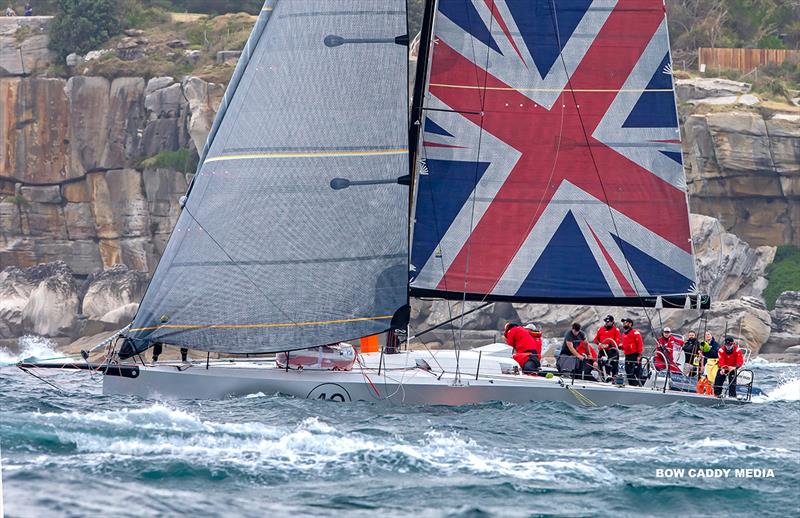 The Infinity 46 known as Maverick - CYCA Bird Island Race photo copyright Bow Caddy Media taken at Cruising Yacht Club of Australia and featuring the IRC class